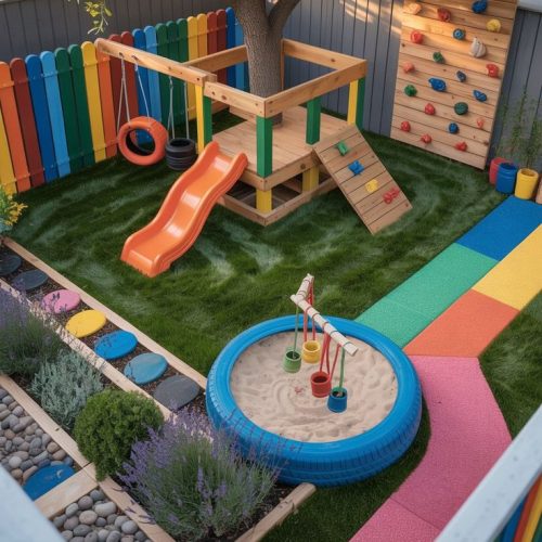 Creative Playground Ideas for Small Backyards